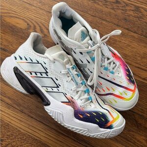 BARRICADE "End Plastic Waste" tennis 
Colorful Athletic Sneakers women’s size 8